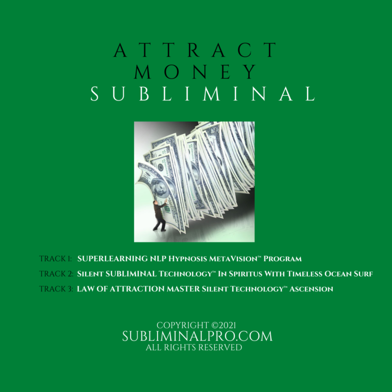 Attract Money Subliminal Subliminal Pro