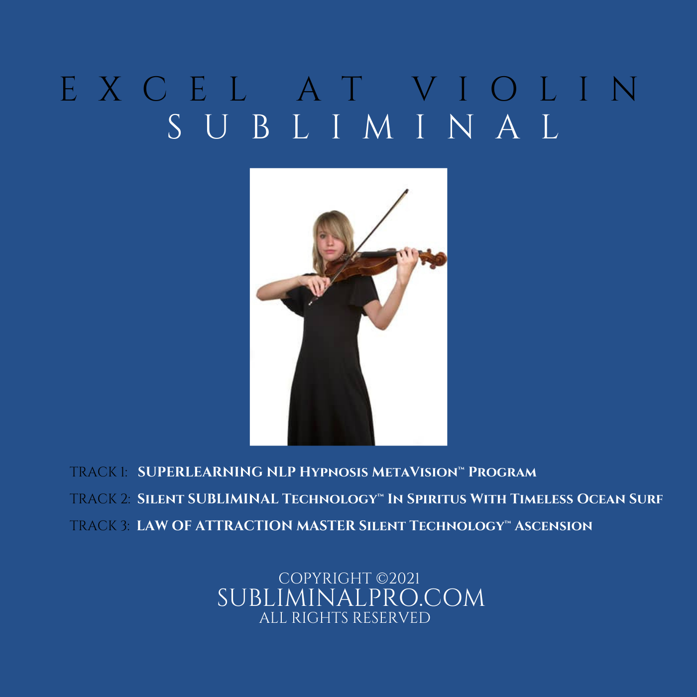 all MUSICIAN SUBLIMINAL LEARNING Play Violin or Cello 